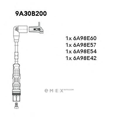 OEM WIRES FOR SPARK PLUGS 9A30B200