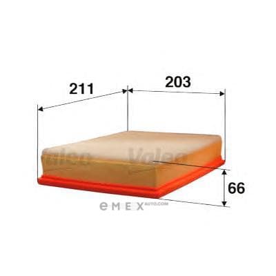 OEM FILTER ASSY, AIR ELEMENT 585199