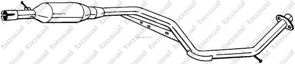 OEM EXHAUST PIPE, MUFFLER 284393