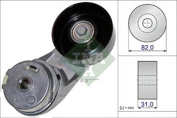 OEM TENSIONER ASSY, PULLEY 534037210