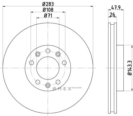 OEM MDC2607