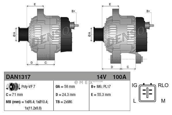 OEM DAN1317