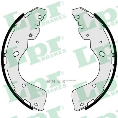 OEM SHOE KIT, DRUM BRAKE 01073