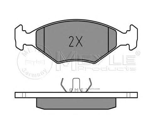 OEM DISC BRAKE PAD SET 0252119318