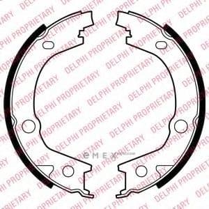 OEM BRAKE SHOE AXLE SET LS2001