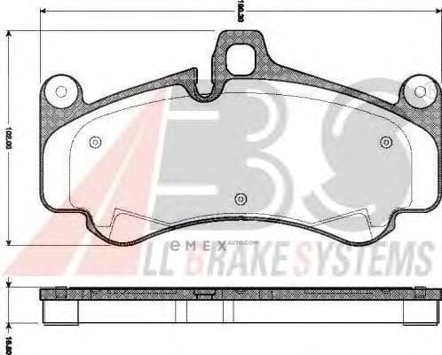 OEM PAD KIT, DISC BRAKE 37572