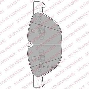 OEM BRAKE PAD AXLE SET LP2091