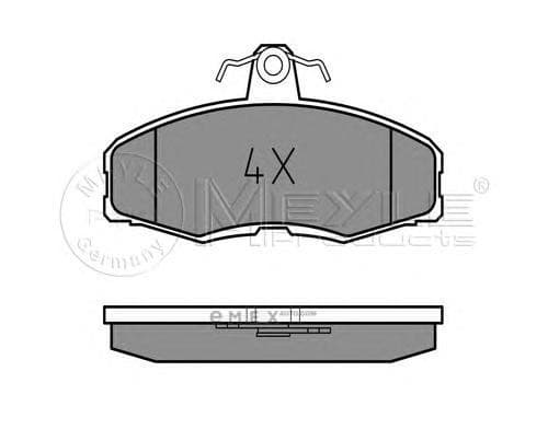 OEM DISC BRAKE PAD SET 0252086117