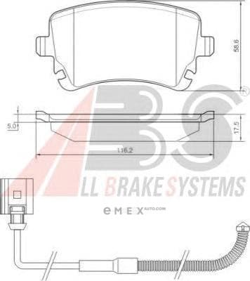 OEM Brake Pads/ABS 37368