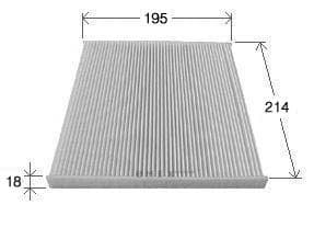 OEM A/C FILTER AC101E