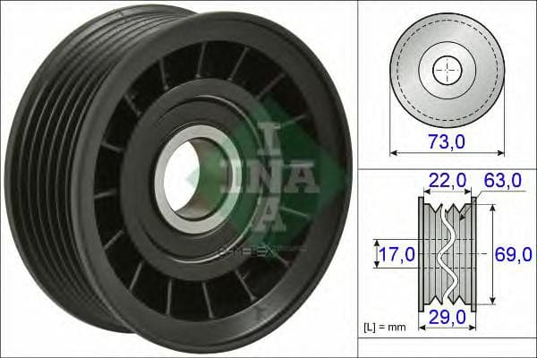 OEM TENSIONER ASSY, PULLEY 532064910