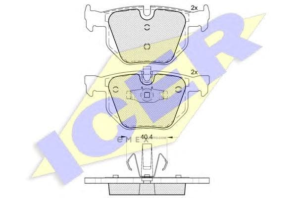 OEM BRAKE PAD 181739