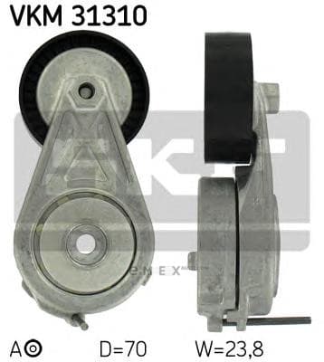 OEM TENSIONER ASSY, PULLEY VKM31310