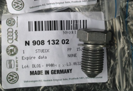 OEM BOLT, METAL N90813202