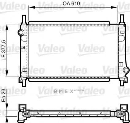 OEM RADIATOR 731550