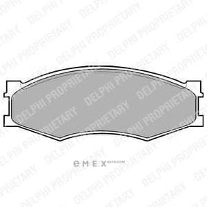 OEM BRAKE PAD AXLE SET LP358