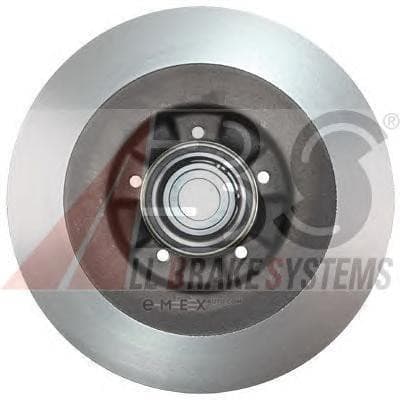 OEM Brake discs + Bearing/ABS ring 17507C