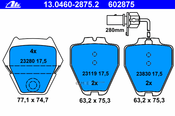 OEM 13046028752