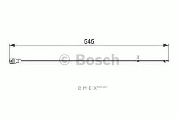 OEM BRAKE WEAR SENSOR FRT-911(997) 1987474561