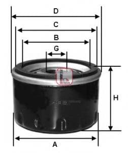 OEM OIL FILTER S1270R