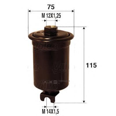 OEM FILTER ASSY, FUEL PUMP 587208