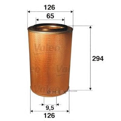 OEM FILTER ASSY, AIR ELEMENT 585703