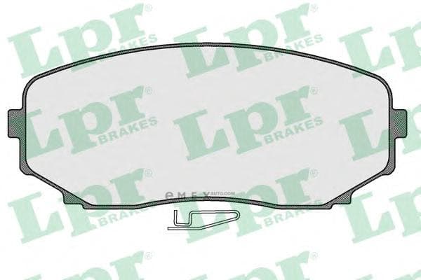 OEM PAD KIT, DISC BRAKE 05P1573