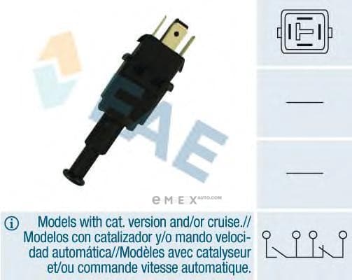 OEM SWITCH ASSY, STOP LAMP 24510