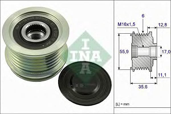 OEM PULLEY ROLLER ASSY 535004110