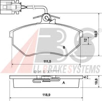 OEM Brake Pads/ABS 36811