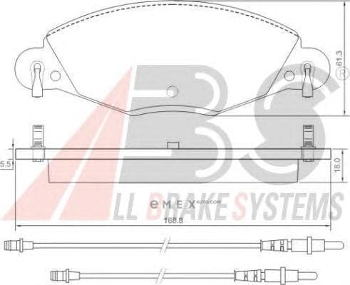 OEM Brake Pads/ABS 37285