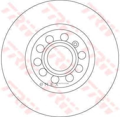 OEM DISC BRAKE ROTOR DF4464