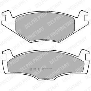 OEM BRAKE PAD AXLE SET LP756