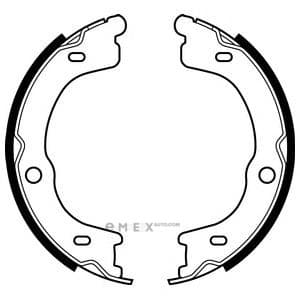 OEM BRAKE SHOE AXLE SET LS2048