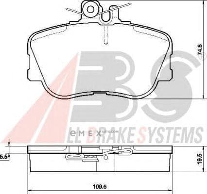 OEM PAD KIT, DISC BRAKE 36838