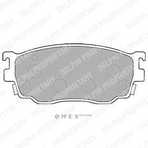 OEM BRAKE PAD AXLE SET LP1527