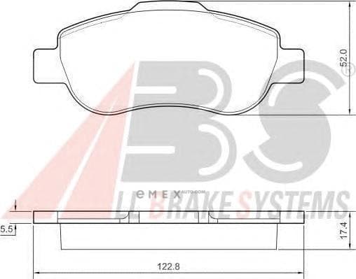 OEM Brake Pads/ABS 37439