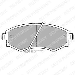 OEM BRAKE PAD AXLE SET LP606