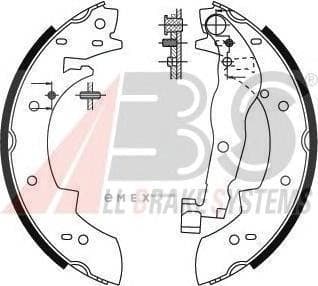 OEM Brake Shoes/ABS 8915