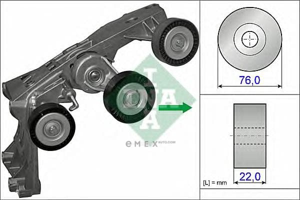 OEM TENSIONER ASSY, PULLEY 534043110