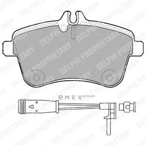 OEM BRAKE PAD AXLE SET LP1938