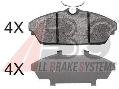 OEM Brake Pads/ABS 37889