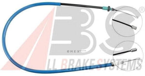 OEM CABLE ASSY, PARKING BRAKE K12306