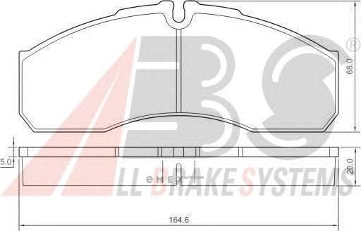 OEM Brake Pads/ABS 37379