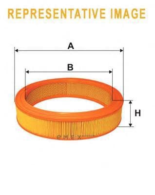 OEM FILTER ASSY, AIR ELEMENT WA6404