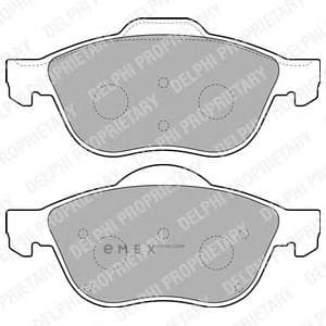 OEM BRAKE PAD AXLE SET LP1844