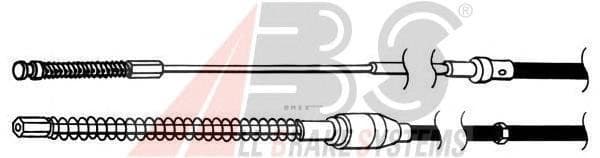 OEM Handbrake Cables/ABS K12886