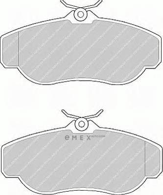 OEM PAD KIT, DISC BRAKE FDB980