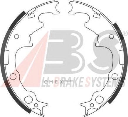 OEM Brake Shoes/USA 40538