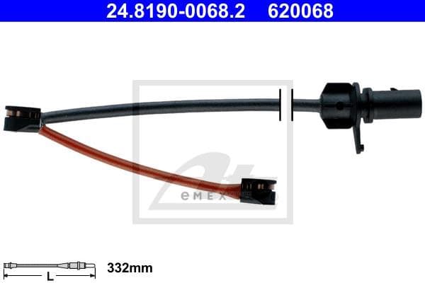 OEM SENSOR ASSY, BRAKE PAD WEAR 24819000682